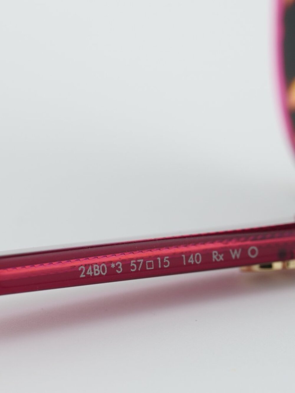 Dior DIORHIGHLIGHT S1I 24B0 Square Sunglasses - Havana / Purple / Blue - Picture 5 of 12